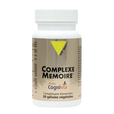 Complexe Mémoire 30 gélules VIT'ALL+ VIT'ALL+ uk supplements