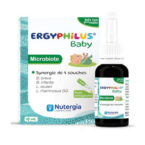 ERGYPHILUS Baby - microbiota - NUTERGIA Nutergia uk supplements