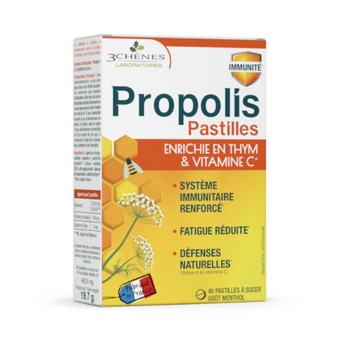 Propolis suckable tablets LES 3 CHENES LES 3 CHENES uk supplements