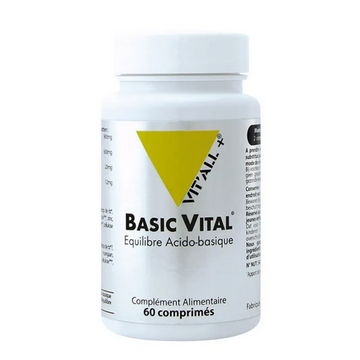 Basic Vital 60 comprimés VIT'ALL+ Equilibre acido-basique VIT'ALL+ uk supplements