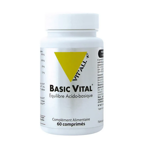 Basic Vital 60 comprimés VIT'ALL+ Equilibre acido-basique VIT'ALL+ uk supplements