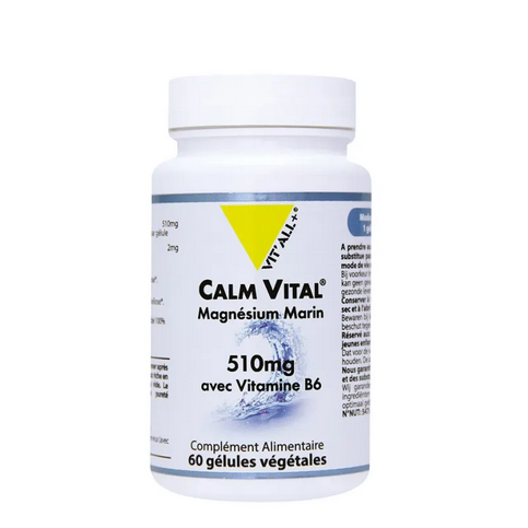 Calm Vital Magnésium marin 510 mg 60 gélules VIT'ALL+ VIT'ALL+ uk supplements