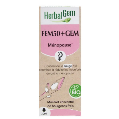 Fem 50+ Gem Flacon 30 ml Complexe Femme 50+ GC22 HERBALGEM HERBALGEM uk supplements