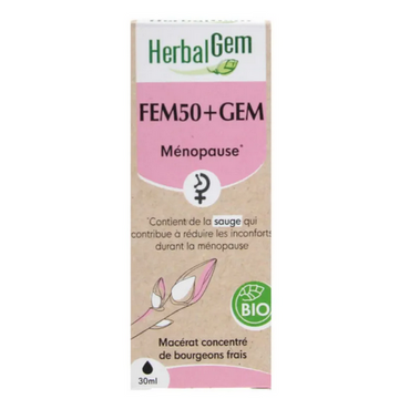 Fem 50+ Gem Flacon 30 ml Complexe Femme 50+ GC22 HERBALGEM HERBALGEM uk supplements