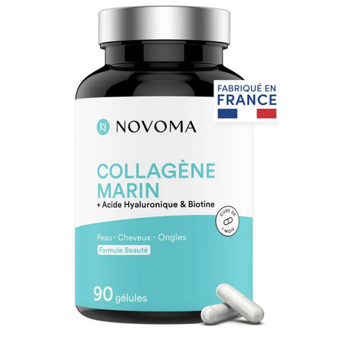 Collagène Marin + Acide Hyaluronique 90 gélules NOVOMA NOVOMA uk supplements