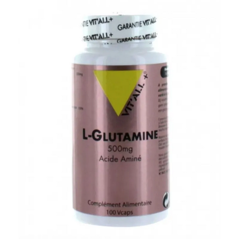 L-Glutamine 500 mg 100 gélules VIT'ALL+ VIT'ALL+ uk supplements
