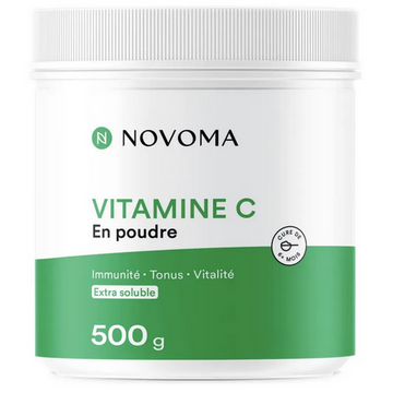 Vitamine C en poudre Pot 500 g NOVOMA NOVOMA uk supplements
