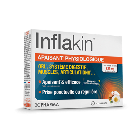 Inflakin soothing physiological - 30 tablets - 3C PHARMA 3C PHARMA uk supplements