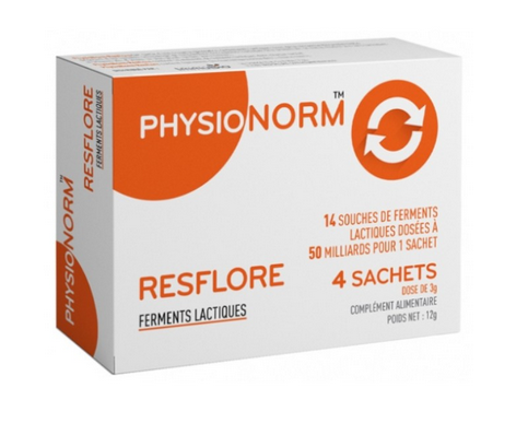 Resflore Physionorm sachets - IMMUBIO TrustMedUSA uk supplements