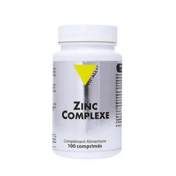 Zinc Complexe 15 mg 100 comprimés VIT'ALL+ VIT'ALL+ uk supplements