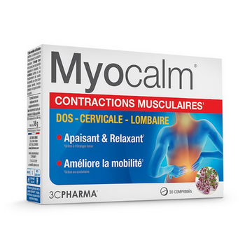 Myocalm : muscles contractions 3C PHARMA 3C PHARMA uk supplements