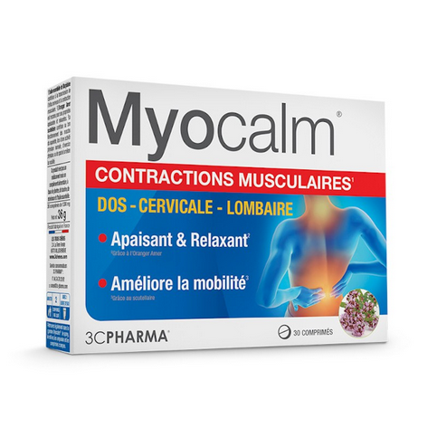 Myocalm : muscles contractions 3C PHARMA 3C PHARMA uk supplements