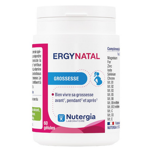 ERGYNATAL - maternity - Laboratoire Nutergia Nutergia uk supplements