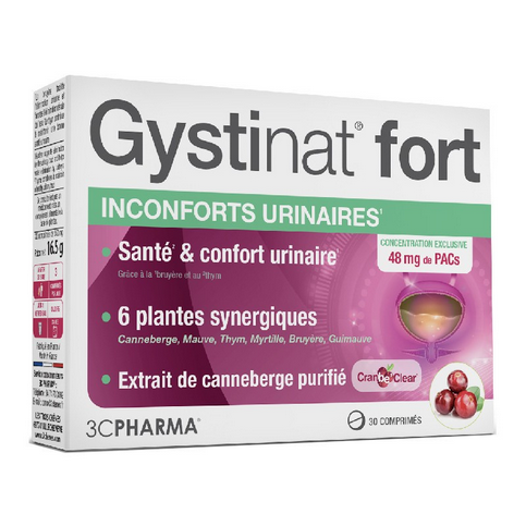 Gystinat Fort urinary troubles - LES 3 CHENES LES 3 CHENES uk supplements