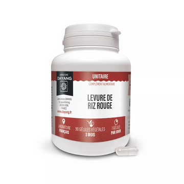 Red rice yeast - 90 capsules - DAYANG DAYANG uk supplements