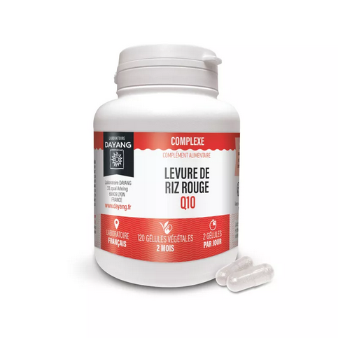 Red yeast rice + Q10 DAYANG - 120 capsules DAYANG uk supplements