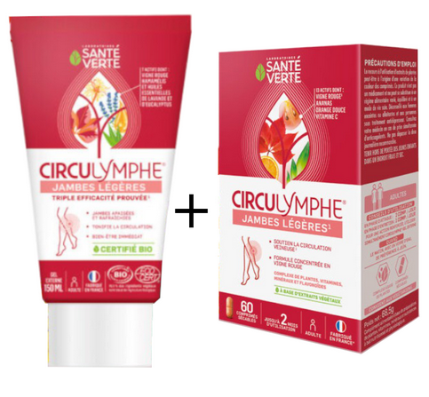 PACK Circulymphe heavy legs - SANTE VERTE SANTE VERTE uk supplements