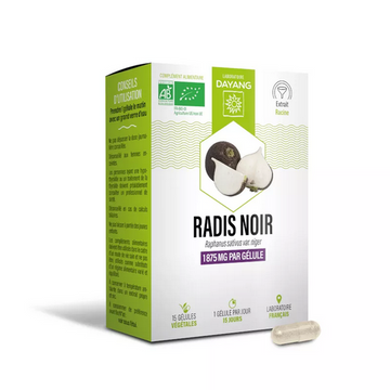 Organic black radish 15 capsules - DAYANG DAYANG uk supplements