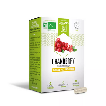 Organic Cranberry 15 capsules - DAYANG DAYANG uk supplements