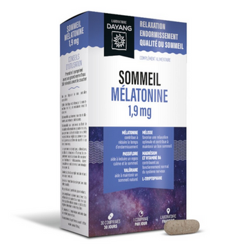 Sleep Melatonin 1.9 mg 30 tablets - DAYANG DAYANG uk supplements
