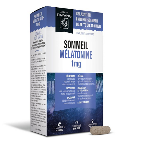 Sleep melatonin 1 mg 14 tablets - DAYANG DAYANG uk supplements