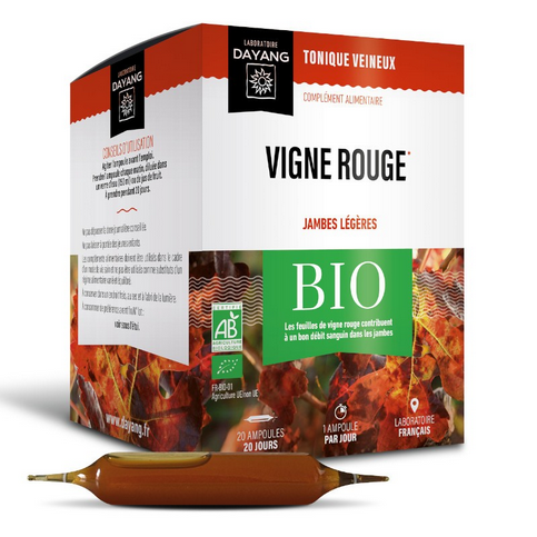 Organic red vine 20 ampoules - DAYANG DAYANG uk supplements