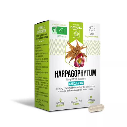 Organic Harpagophyton capsules - DAYANG DAYANG uk supplements
