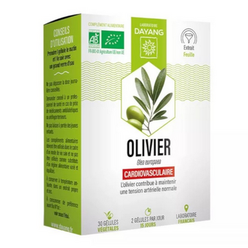 Organic Olive Tree 30 capsules - DAYANG DAYANG uk supplements