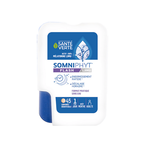 Somniphyt Flash 1.9 mg melatonin - SANTE VERTE SANTE VERTE uk supplements