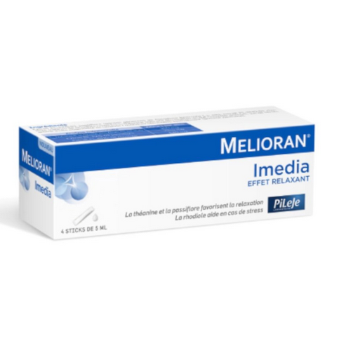 Melioran Imedia : one-off stress - 4 sticks - PILEJE PILEJE uk supplements