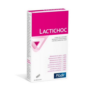 Lactichoc 20 capsules - PILEJE PILEJE uk supplements