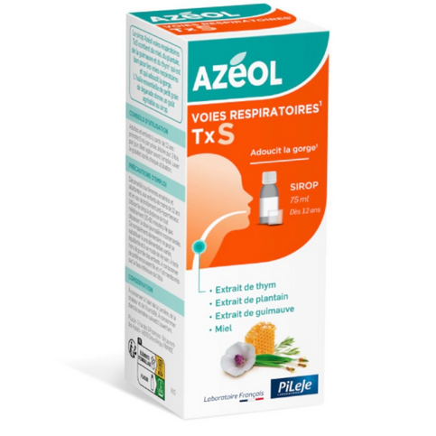 Azeol Respiratory Tracts TxS : syrup for dry cough PILEJE PILEJE uk supplements