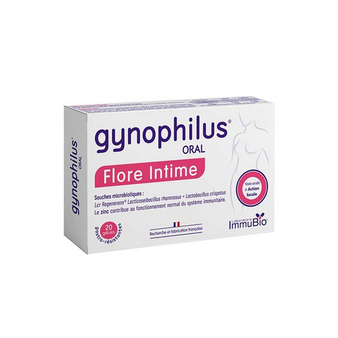 Gynophilus oral intimate flora - 20 capsules - IMMUBIO IMMUBIO uk supplements