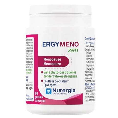 Ergymeno Zen Nutergia - 60 capsules Nutergia uk supplements
