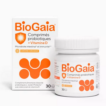 BioGaia probiotic + vitamin D 30 tablets BioGaia uk supplements