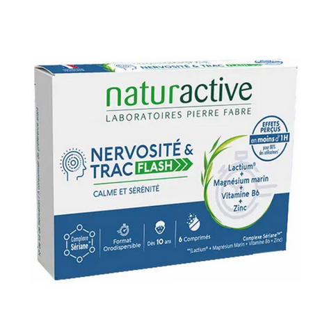Nervousness & anxiety Flash NATURACTIVE NATURACTIVE uk supplements