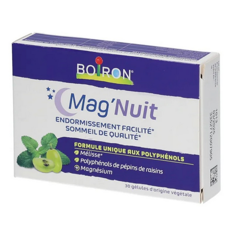 BOIRON Mag'Nuit 30 vegetable capsules BOIRON uk supplements