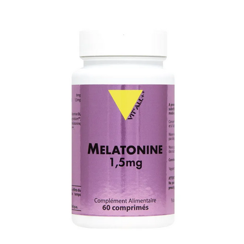 Melatonine 1.5 mg 60 comprimés VIT'ALL+ VIT'ALL+ uk supplements