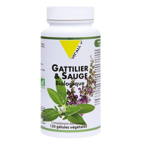 Gattilier & Sauge BIO 120 gélules VIT'ALL+ VIT'ALL+ uk supplements