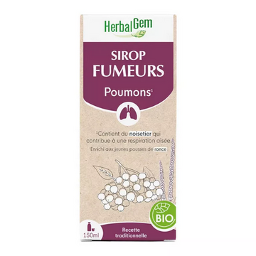 Sirop des fumeurs BIO Flacon 250 ml HERBALGEM HERBALGEM uk supplements
