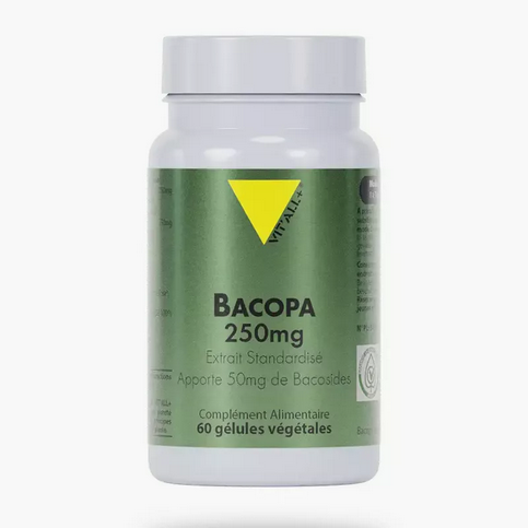 Bacopa Extrait standardisé 60 comprimés VIT'ALL+ VIT'ALL+ uk supplements