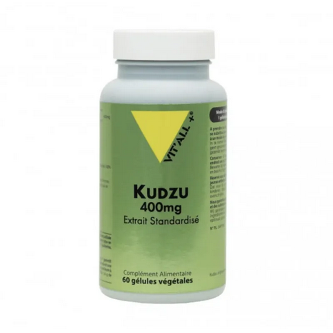 Kudzu 400 mg Extrait standardisé 60 gélules VIT'ALL+ VIT'ALL+ uk supplements