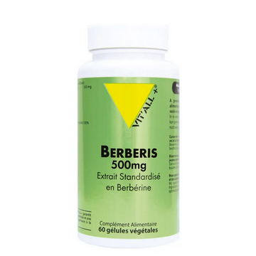 Berberis (berbérine) 500 mg 60 gélules VIT'ALL+ VIT'ALL+ uk supplements