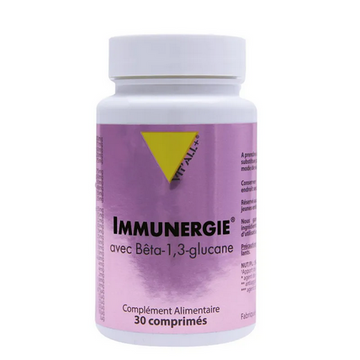 Immunergie avec Beta-1,3 glucane 30 comprimés VIT'ALL+ VIT'ALL+ uk supplements