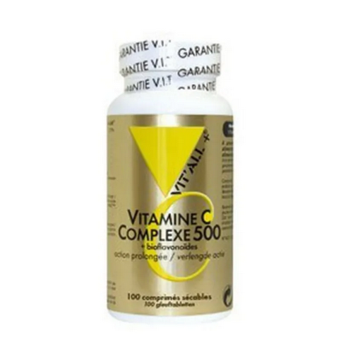 Vitamine C Complexe 500mg 100 comprimés sécables VIT'ALL+ VIT'ALL+ uk supplements