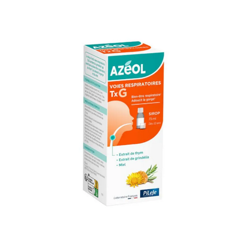 PILEJE Azeol TxG syrup: respiratory well-being 75 ml PILEJE uk supplements