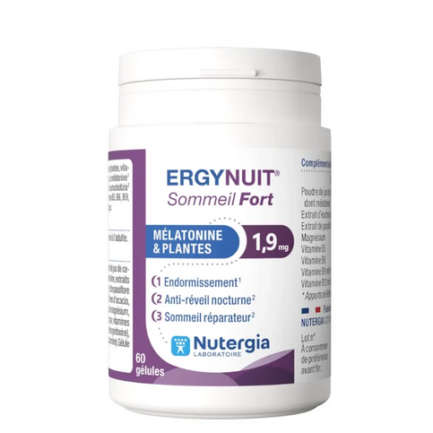 NUTERGIA ERGYNUIT Strong Sleep - 60 capsules Nutergia uk supplements