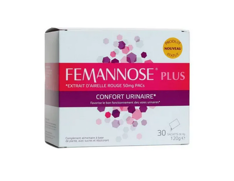 Femannose PLUS: Cystitis & UTIs - 30 sachets TrustMedUSA uk supplements