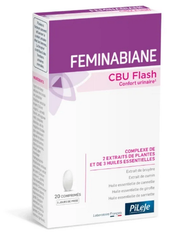 PILEJE Faminabiane CBU Flash: Urinary Comfort - 20 tablets PILEJE uk supplements
