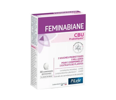 PILEJE Feminabiane CBU Probiotics : 30 tablets PILEJE uk supplements